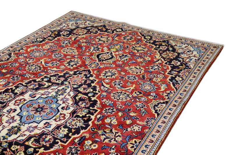 Perserteppich - Keshan - 136 x 260 cm - rot