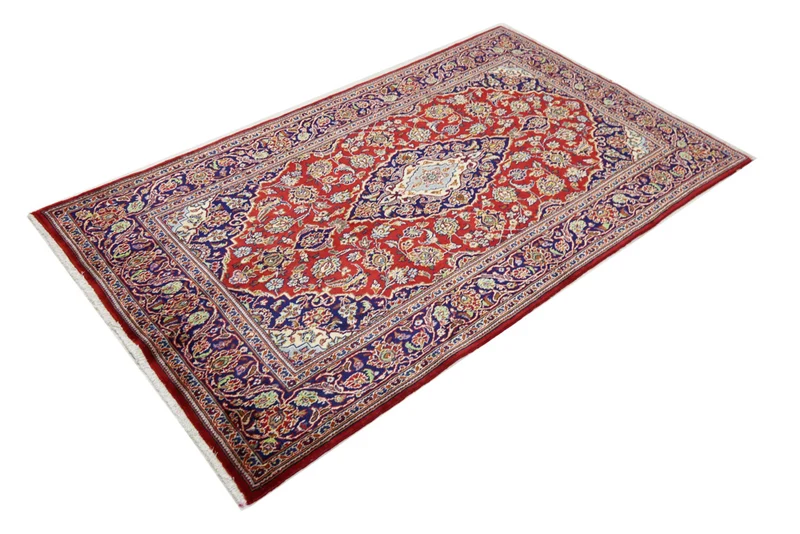 Perserteppich - Keshan - 133 x 230 cm - rot