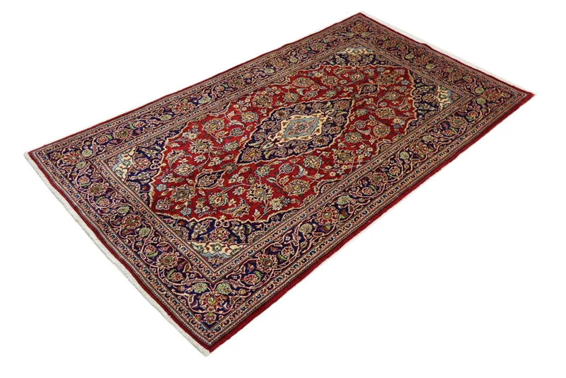 Perserteppich - Keshan - 133 x 230 cm - rot