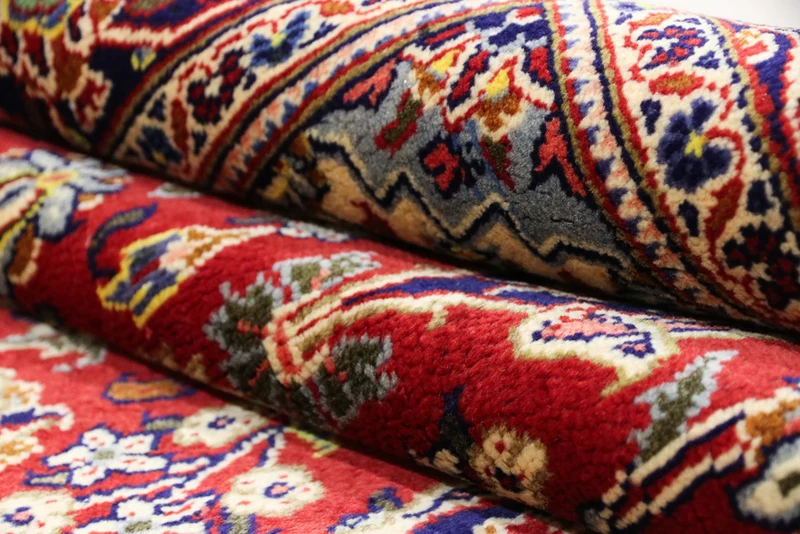 Perserteppich - Keshan - 133 x 230 cm - rot