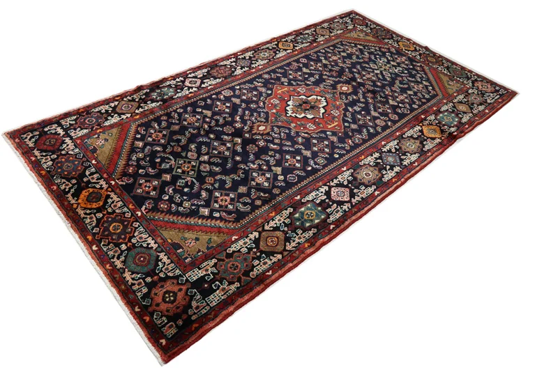 Perserteppich - Nomadic - 172 x 317 cm - dunkelblau