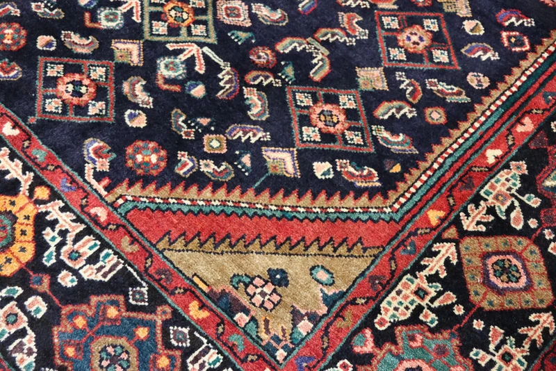 Perserteppich - Nomadic - 172 x 317 cm - dunkelblau