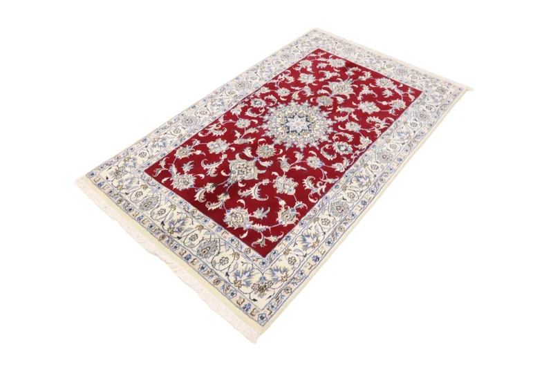 Perserteppich - Nain - 118 x 195 cm - rot