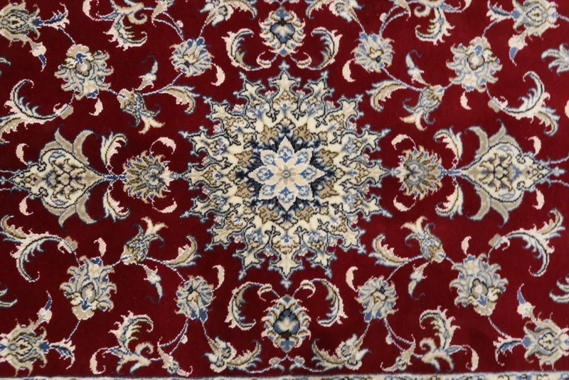 Perserteppich - Nain - 118 x 195 cm - rot