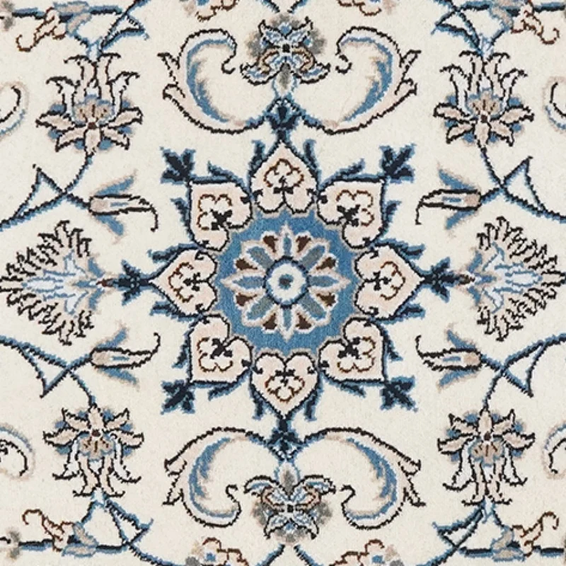 Nain 12La · Handgeknüpft – Beige, 142x71 cm