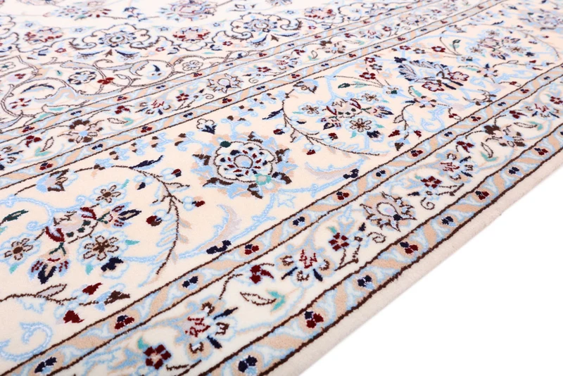 Perserteppich - Nain - Premium - 209 x 265 cm - creme