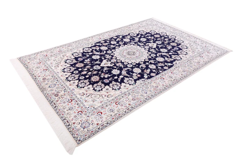 Perserteppich - Nain - Premium - 154 x 240 cm - dunkelblau