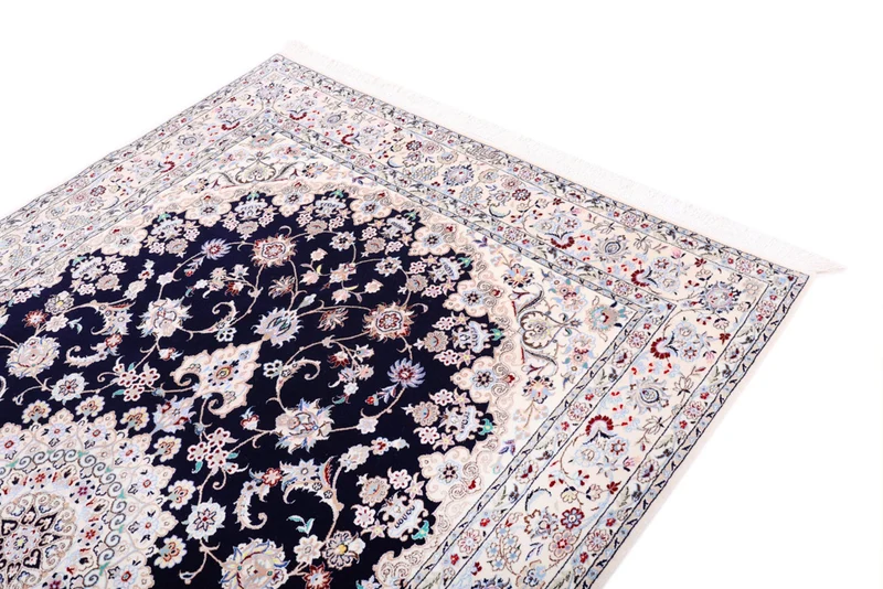 Perserteppich - Nain - Premium - 154 x 240 cm - dunkelblau