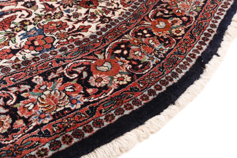 Perserteppich - Bidjar rund - 202 x 205 cm - rost