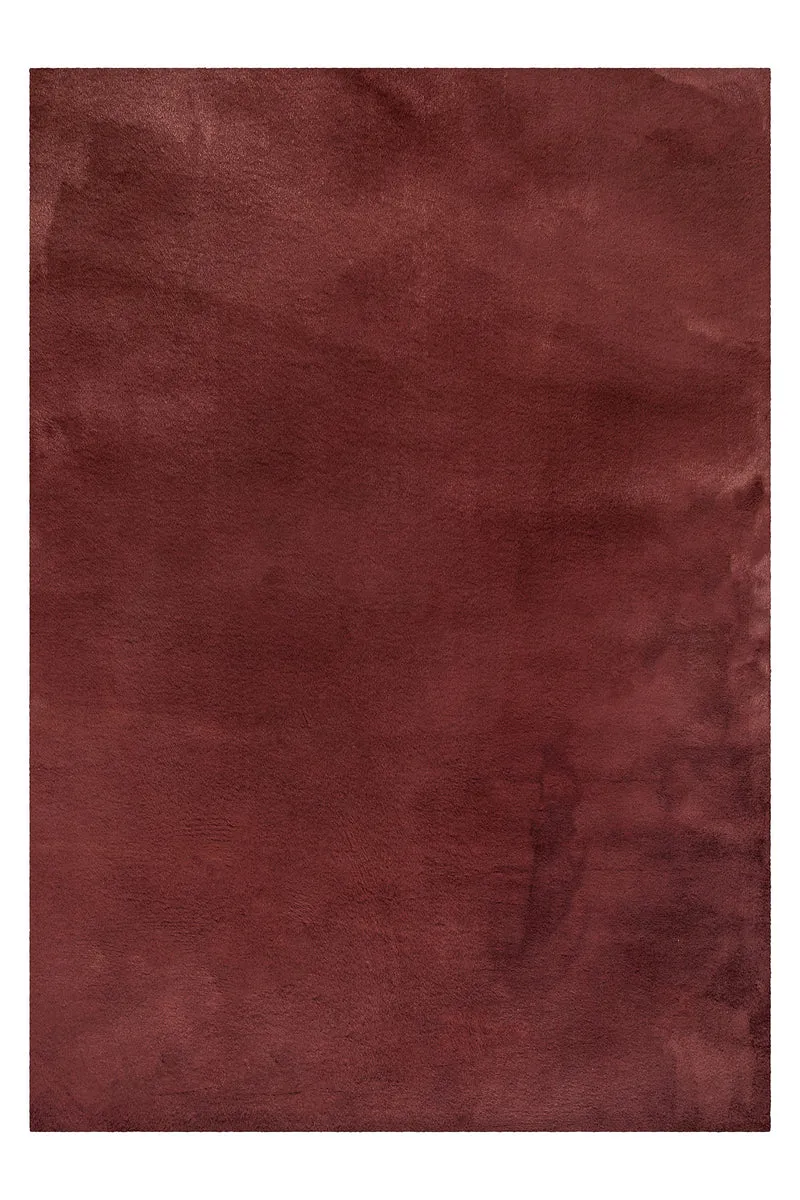 Esprit Teppich Bordeaux Rot und sehr flauschig Hochflor "Alice"