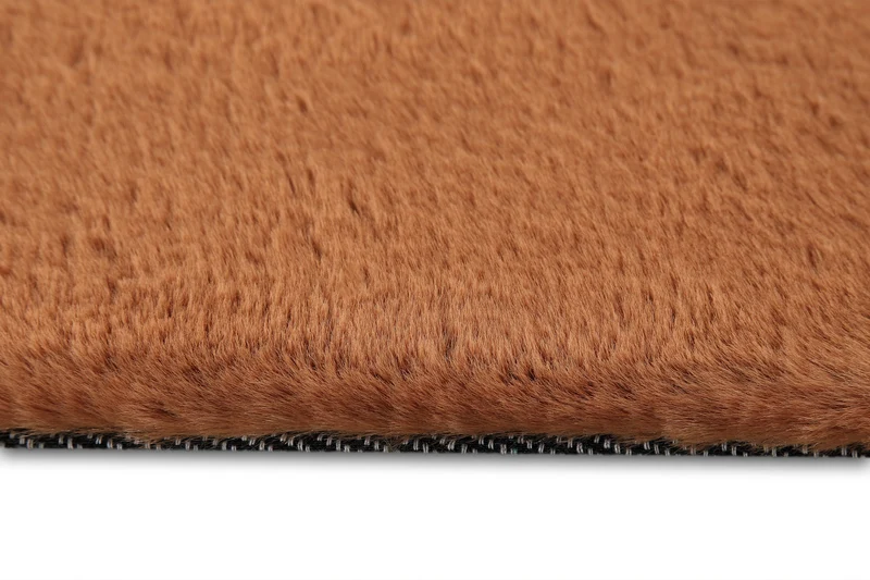 Esprit Teppich Kupfer Rot und sehr flauschig Hochflor "Alice"