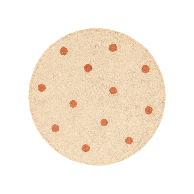 Teppich Kinderzimmer Rund - Lou Dots Terra