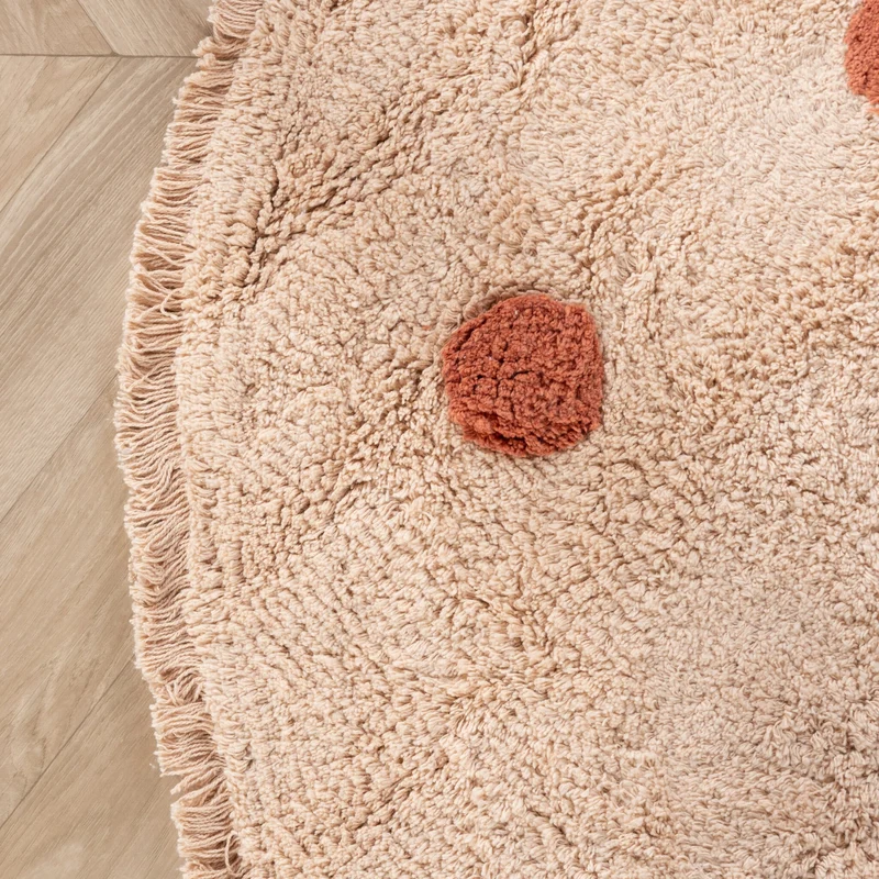 Teppich Kinderzimmer Rund - Lou Dots Terra