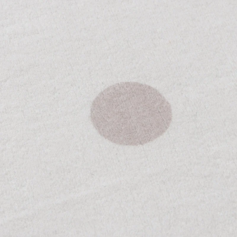 Teppich Kinderzimmer Rund - Cloudy Dots Weiß
