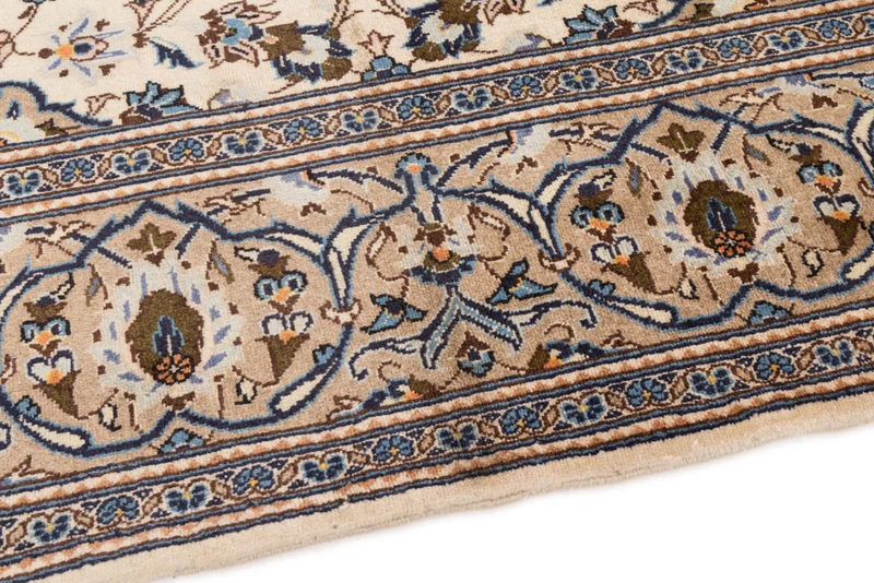Perserteppich - Keshan - 198 x 330 cm - creme