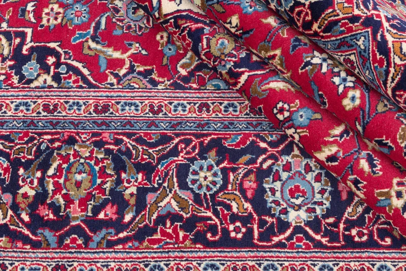 Perserteppich - Keshan - 205 x 317 cm - rot