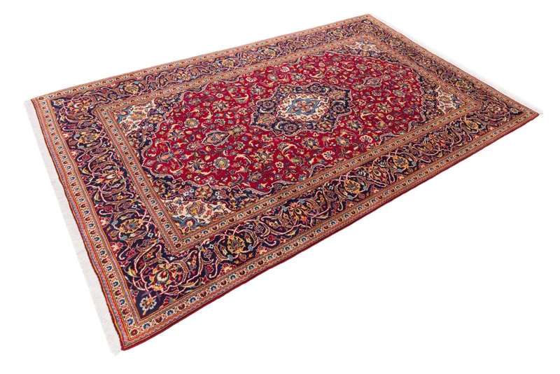 Perserteppich - Keshan - 200 x 322 cm - rot