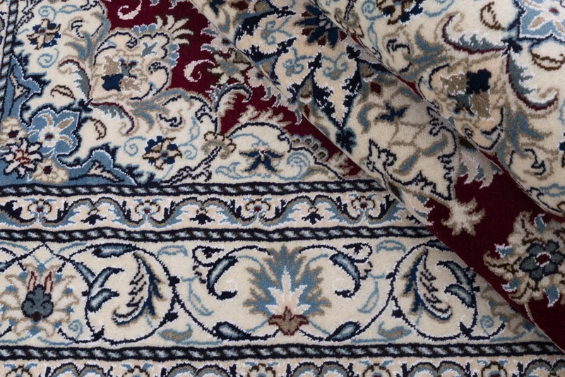 Perserteppich - Nain - 165 x 232 cm - rot