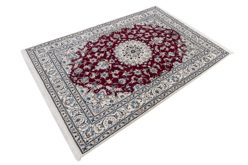 Perserteppich - Nain - 161 x 237 cm - rot