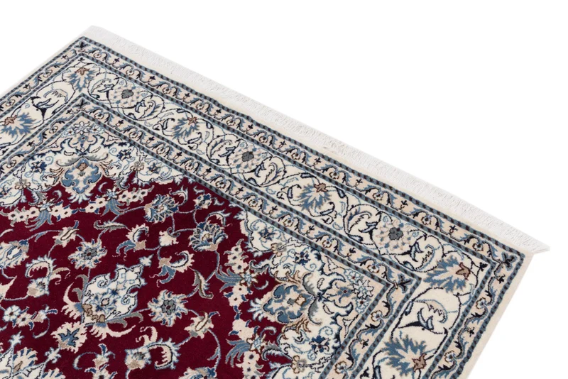 Perserteppich - Nain - 161 x 237 cm - rot
