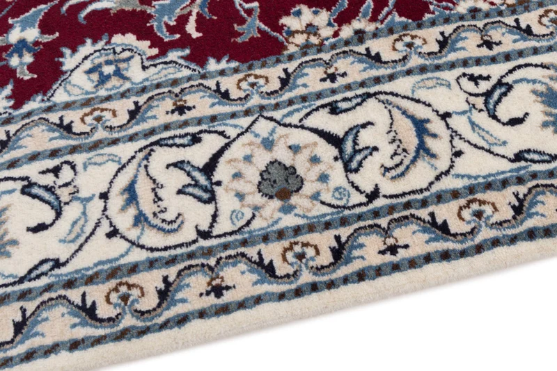 Perserteppich - Nain - 161 x 237 cm - rot