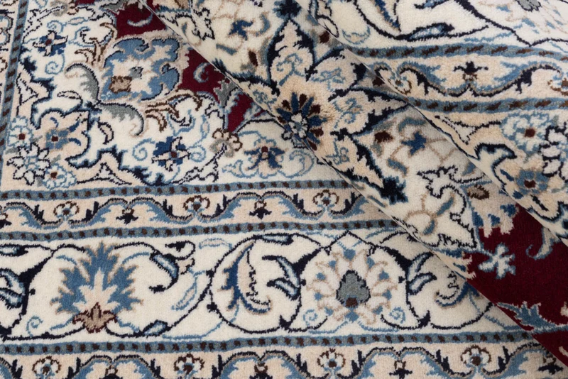 Perserteppich - Nain - 161 x 237 cm - rot