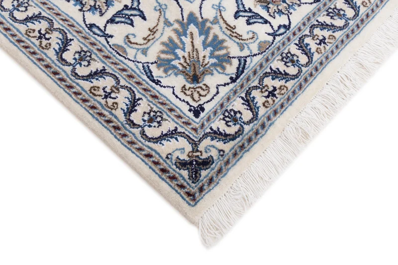 Perserteppich - Nain quadratisch - 192 x 196 cm - dunkelblau