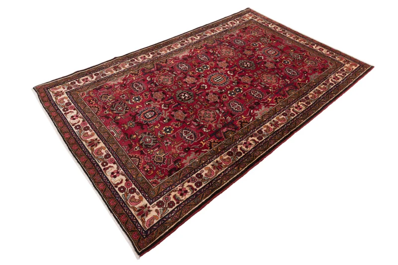 Perserteppich - Nomadic - 195 x 295 cm - dunkelrot
