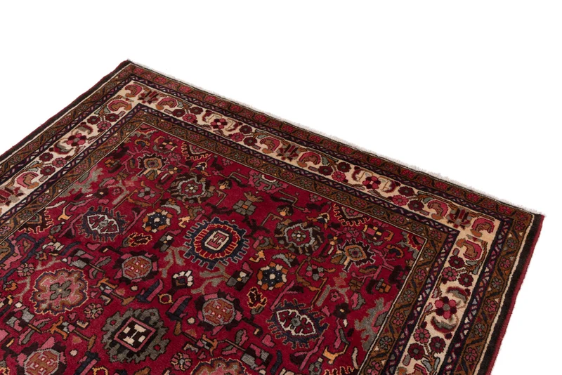 Perserteppich - Nomadic - 195 x 295 cm - dunkelrot