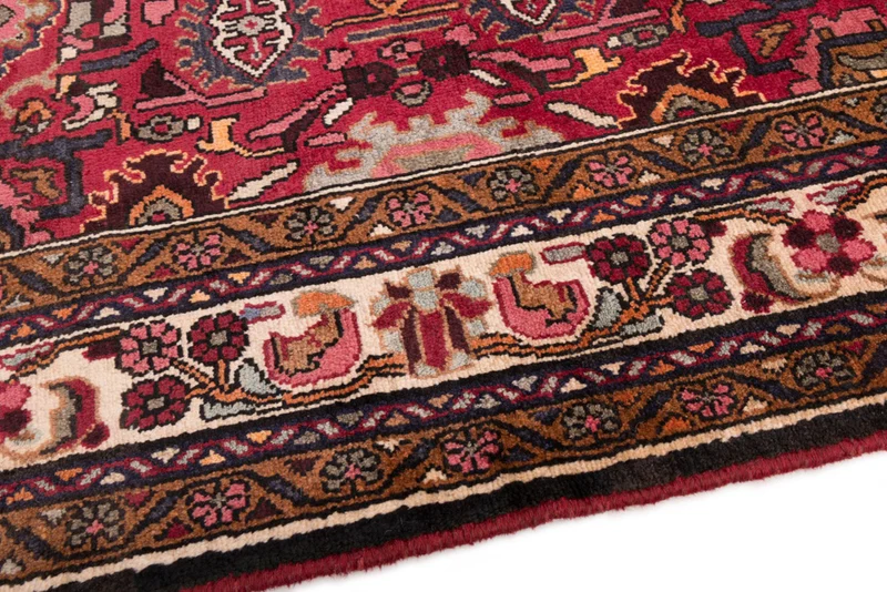 Perserteppich - Nomadic - 195 x 295 cm - dunkelrot