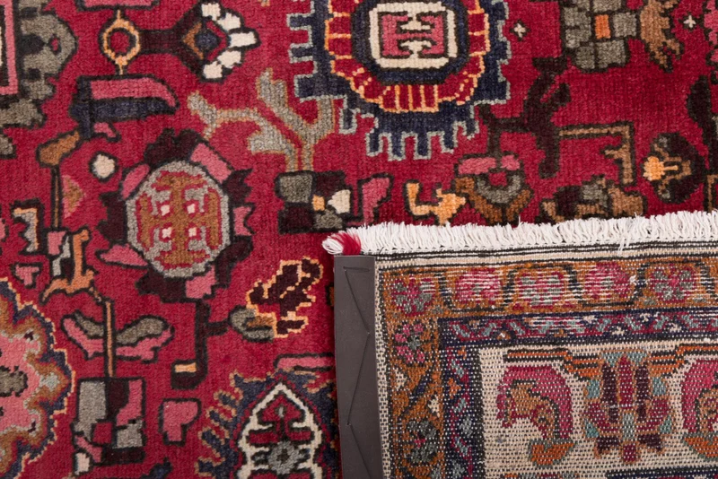 Perserteppich - Nomadic - 195 x 295 cm - dunkelrot