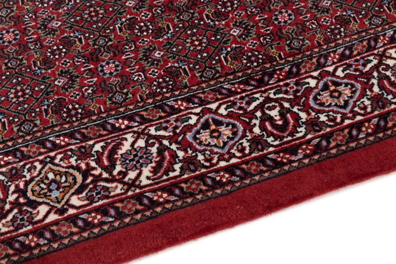 Perserteppich - Bidjar - Royal - 100 x 110 cm - dunkelrot