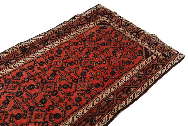 Läufer Perser - Nomadic - 85 x 485 cm - dunkelrot