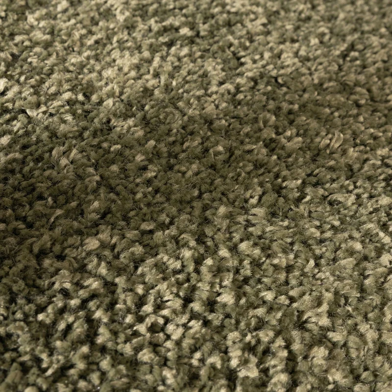 Teppich Hochflor Rund - Wish Grün