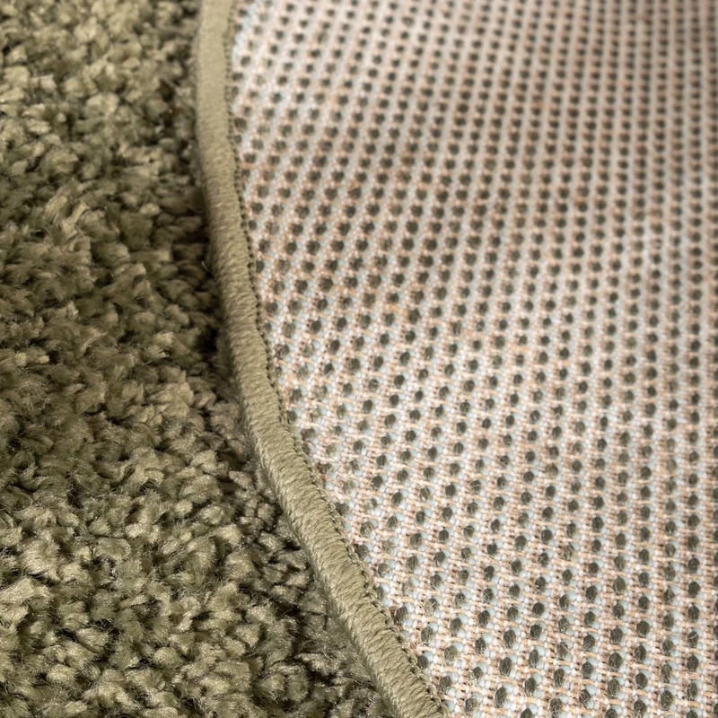 Teppich Hochflor Rund - Wish Grün
