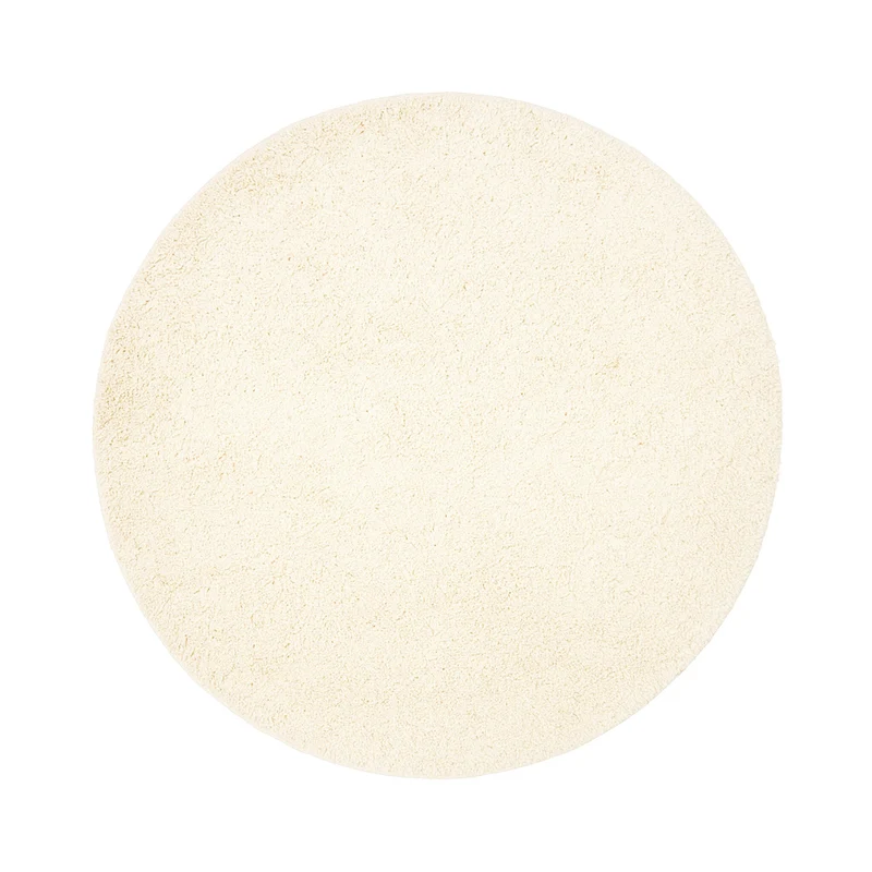 Teppich Hochflor Rund - Wish Creme