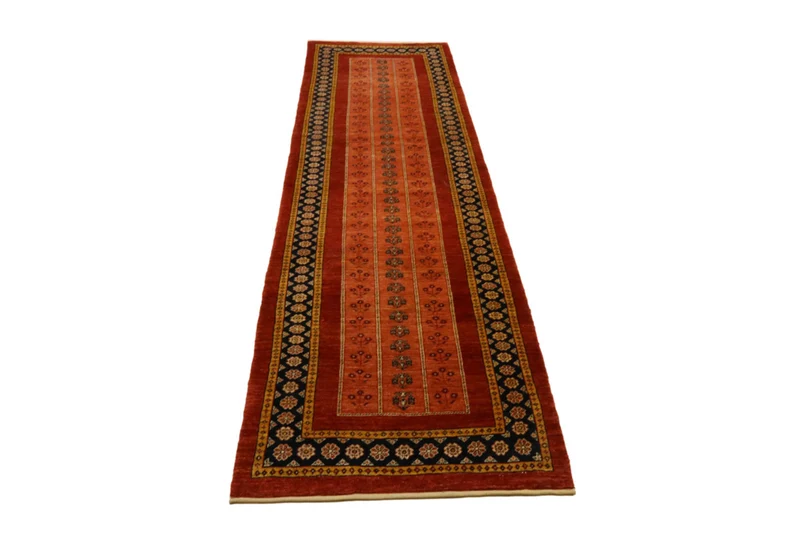 Läufer Gabbeh - Kaschkuli Perser - 82 x 290 cm - hellrot