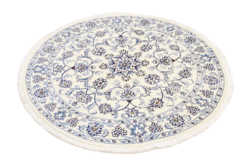 Perserteppich - Nain rund - 150 x 150 cm - creme