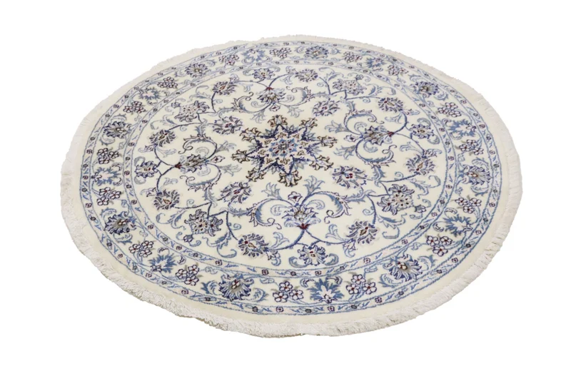 Perserteppich - Nain rund - 150 x 150 cm - creme