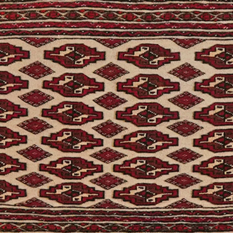 Belutch · Handgeknüpft – Beige, 46x110 cm