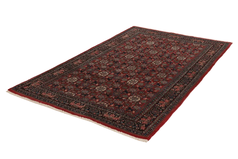 Bidjar · Handgeknüpft – Rot, 217x138 cm