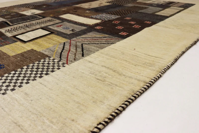 Gabbeh Teppich - Loribaft Indus - 181 x 251 cm - mehrfarbig