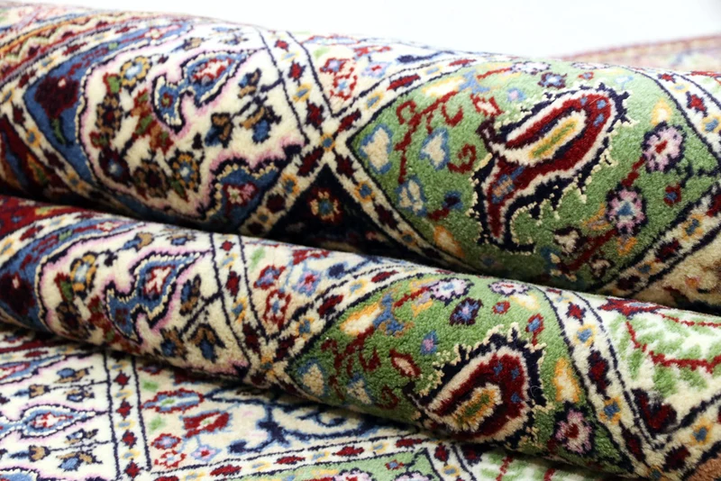 Perserteppich - Classic - 204 x 294 cm - dunkelbeige
