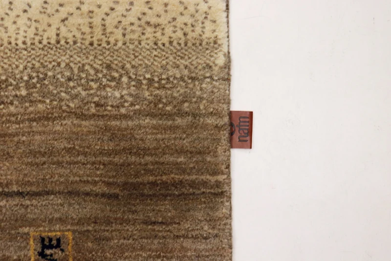 Gabbeh Teppich - Loribaft Indus - 166 x 245 cm - dunkelbeige