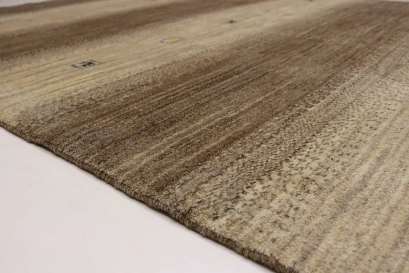 Gabbeh Teppich - Loribaft Indus - 166 x 245 cm - dunkelbeige