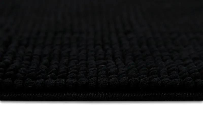 Badteppich Schwarz "Balu" WECONhome Basics