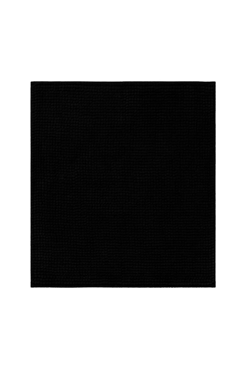 Badteppich Schwarz "Balu" WECONhome Basics