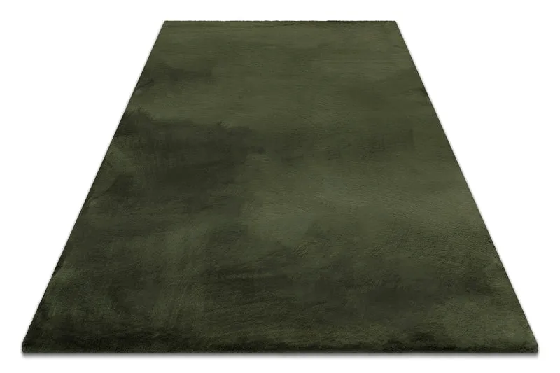 Esprit Teppich Oliv Grün und sehr flauschig Hochflor "Alice"