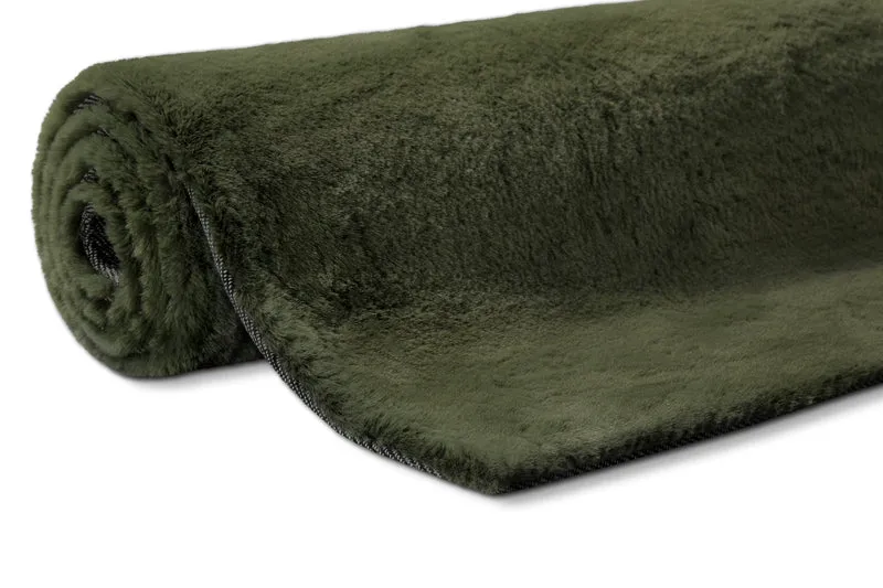 Esprit Teppich Oliv Grün und sehr flauschig Hochflor "Alice"