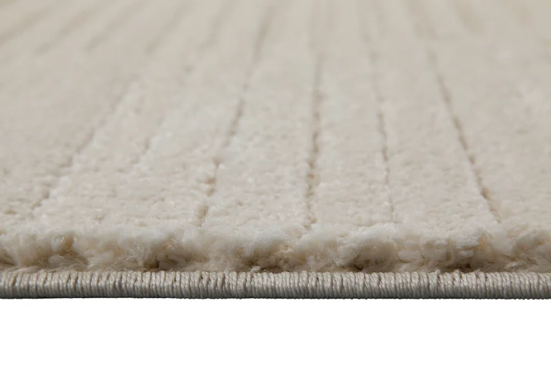 Kurzflor Teppich Creme Beige "Sven" WECONhome